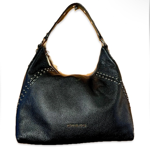 Michael Kors Black Studded Women's Bag - Picture 1 of 13